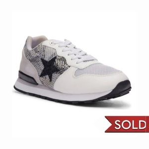 Vintage Havana - Penny Snake Skin Embossed Sneaker